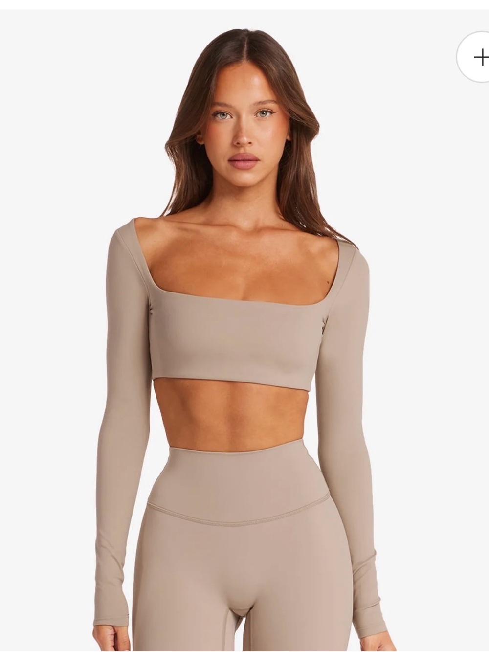 CSB SZ S Freedom Scoop Long Sleeve Crop